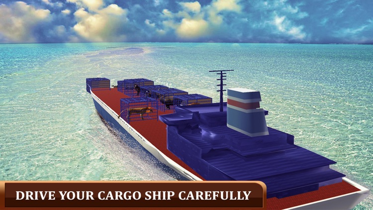 Animal Transporter Cargo Ship