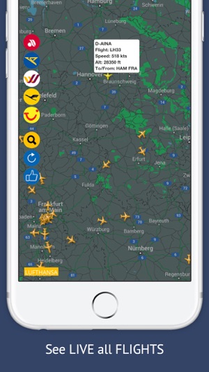 DE Tracker : Live Flight Tracking & Status(圖2)-速報App