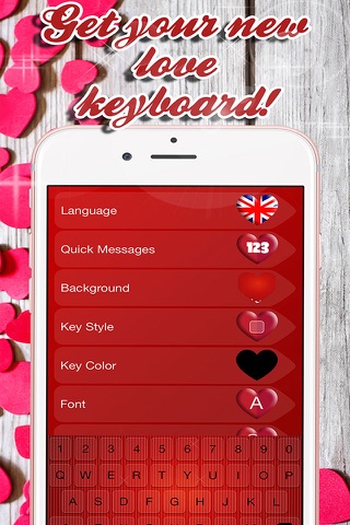 Love Keyboard  - Cute Pink Keyboard for Girls with colorful Glitter Backgrounds and Cool Fonts screenshot 3