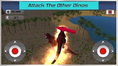 How to cancel & delete Flying Dinosaur Simulator - Velociraptor & spinosaurus Simulation FREE game from iphone & ipad 4