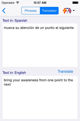 English-Spanish Yoga Translator (Offline) screenshot 4