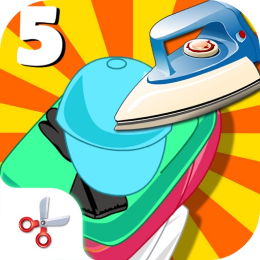 Princess Laundry 5 - Baby's Sweet Mommy/Fairy Home Cleaning iOS App