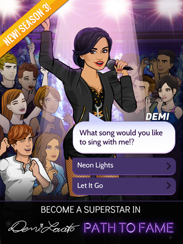 Demi Lovato: Path to Fame на iPad