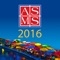 ASMS 2016 conference app is your full featured guide to manage your conference attendance