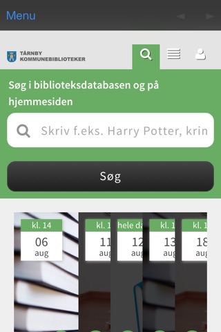 Tårnby Bibliotek screenshot 2