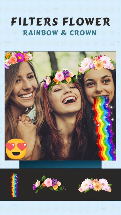 Collage Maker Layout for Instagram - Filters Flower Crown for Snapchat & Snap Doggy Face Swap