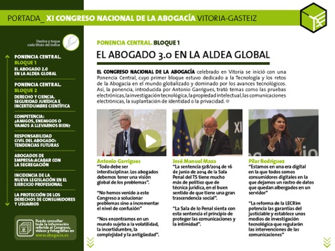 Revista Abogados screenshot 2