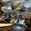 A Driving Fast Of F 22 - Amazing Air War Game
