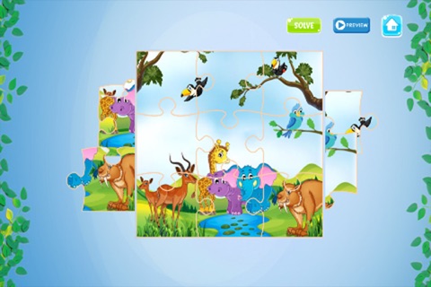Animals Jigsaw Puzzles - Amazing Preschool Learning Games - Educational  for Kids and Toddler Free screenshot 3