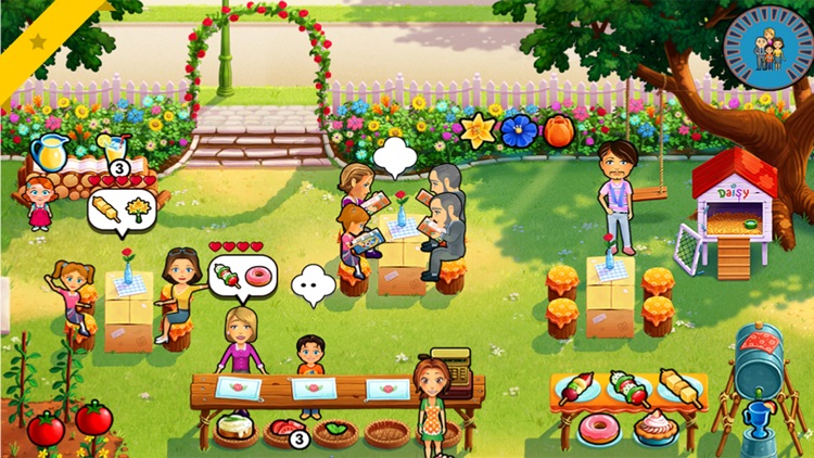 甜心公主的餐厅-小女生游戏做饭模拟经营小游戏（人生养成小游戏） screenshot-1