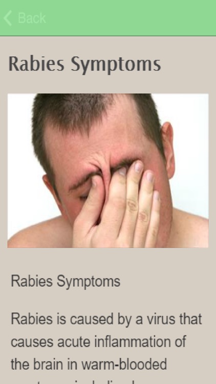 Symptoms Of Rabies