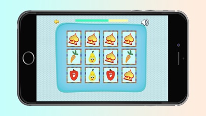 The Best Photo Matching Card Game Vegetable & Fruit for Kids and Toddlers Puzzle Logic Free 2.0.0 IOS -