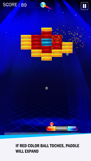 Brick Breaker - Best free arcade addictive brick breaking ga(圖4)-速報App