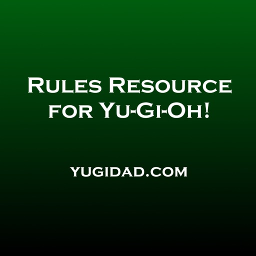 Rules Reference for Yu-Gi-Oh! Icon