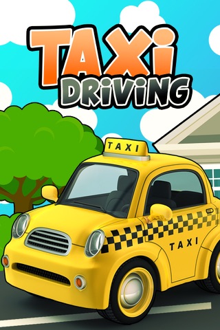 City Taxi Driving Simulator - Cool yellow cab car racing mania games for little boys and girls screenshot 2