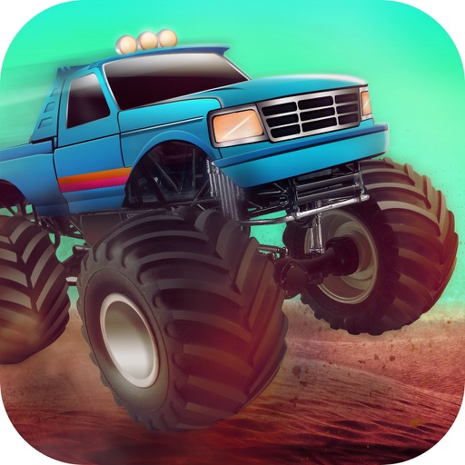 Monster Truck Xtreme Nitro Racing Games : Free Highway Driving 3D Simulator Icon