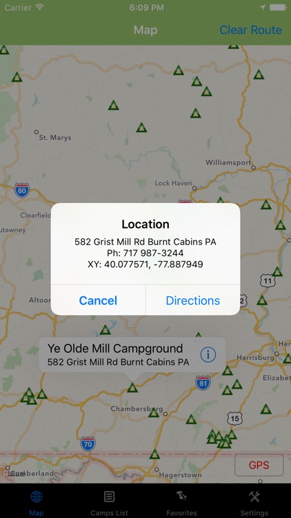 Pennsylvania – Camping & RV spots screenshot-3