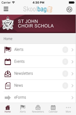 St John Choir Schola - Skoolbag screenshot 2