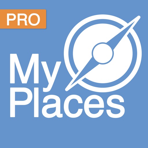 My Places Pro: Save your favorite places icon