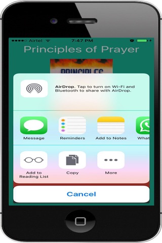Principles of Prayer screenshot 4
