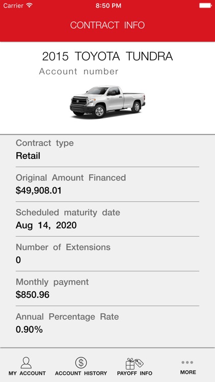 myTFS - Toyota Financial Services screenshot-3