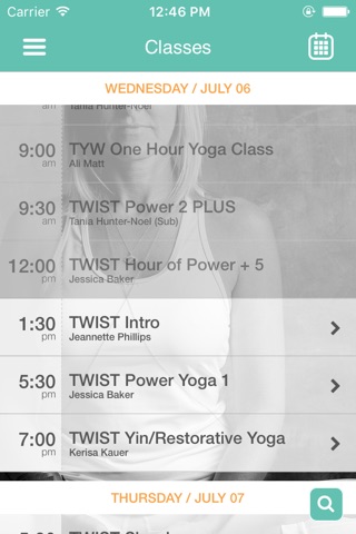 Twist Yoga Studio screenshot 3