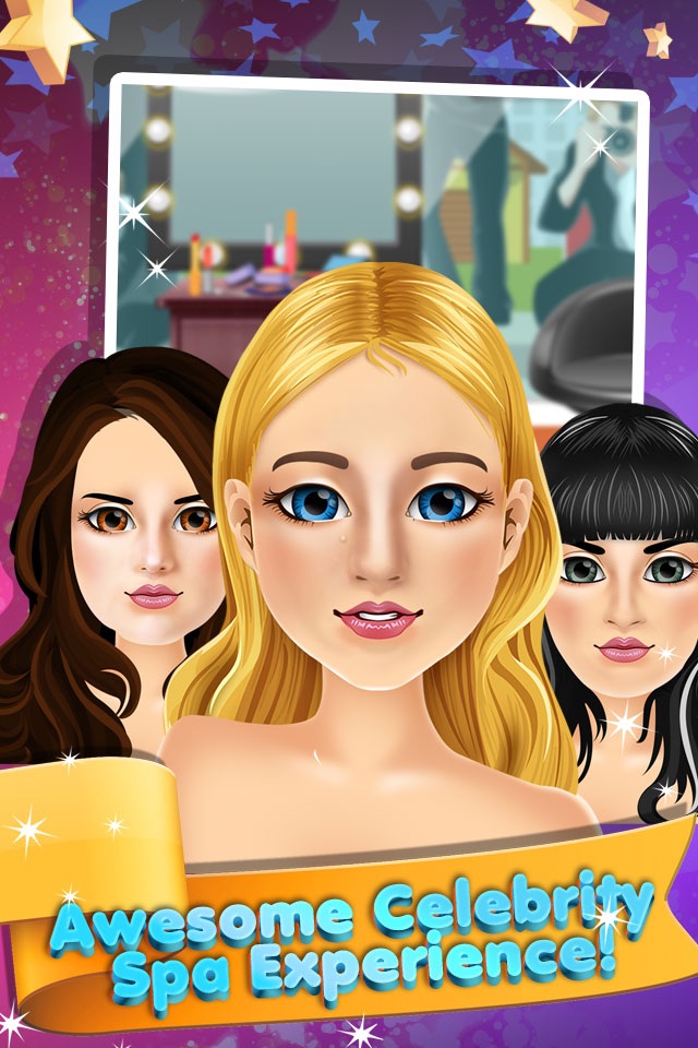 Top Model Fashion Salon Story - Fun Hair Spa & Makeup Makeover Games for Kids 2! screenshot 4