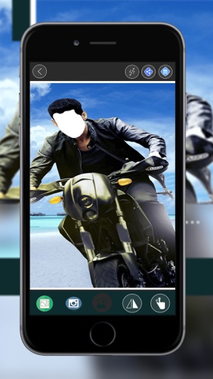 Men's Motorcycle Photo Suit - Awesome Uniform Camera Sticker(圖4)-速報App