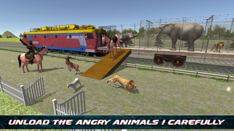 Angry Animals Train Transport 2016