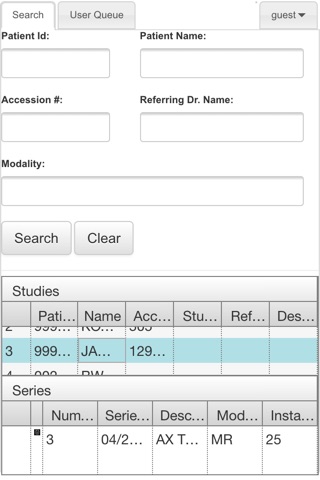 LEADTOOLS Medical Web Viewer screenshot 2