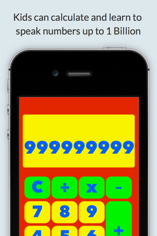 Talking Kids Calculator - Calculator for Kids and Children to Make Math Education Fun and Easy screenshot 3