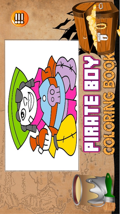 Pirate Boy Coloring Book - All In 1 Adventures & treasure coloring pages Draw, Paint And Color Games HD For Kid screenshot-4