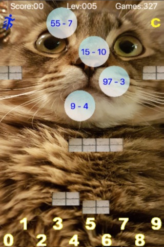 Taquito game - Math balls kids free mental calculation game screenshot 2