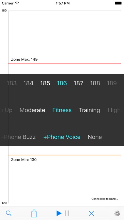 Heart Band - target zone monitor for exercise & training w/ finder tool screenshot-0
