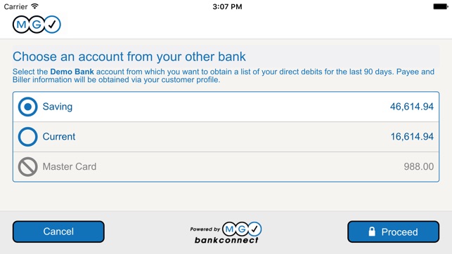 mogobankconnect on the app store screenshots