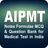 AIPMT Notes Formulae MCQ & Question Bank for Medical Test in India