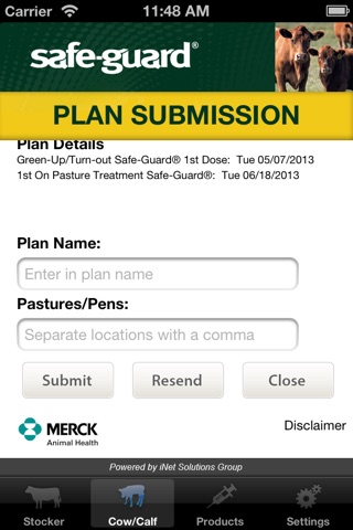 Safe-Guard Pasture Deworming Calculator screenshot 2