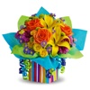 Birthday Flowers Gift Box - Bouquets Stickers Pack