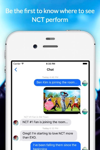 NCT BTS Chat and Videos - Live KPOP App screenshot 3