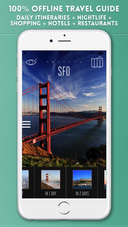 San Francisco Travel Guide and Offline City Map SF
