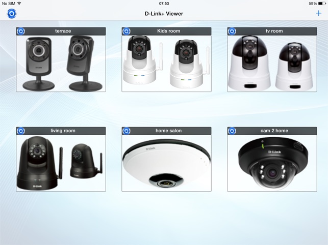 D-Link+ Viewer for iPad