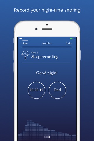 snore clinic – Die Schnarchanalyse-App der Klinik Prof. Sailer screenshot 3