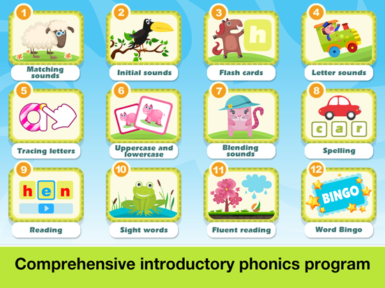 Phonics: Fun on Farm - Reading, Spelling and Tracing Educational Program  • Learning Games & Flash Cards for Kids in Preschool, Kindergarten and 1st Grade by Abby Monkey® screenshot