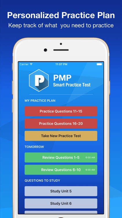 PMP Smart Exam Prep PLUS - Practice Test & Study screenshot-3