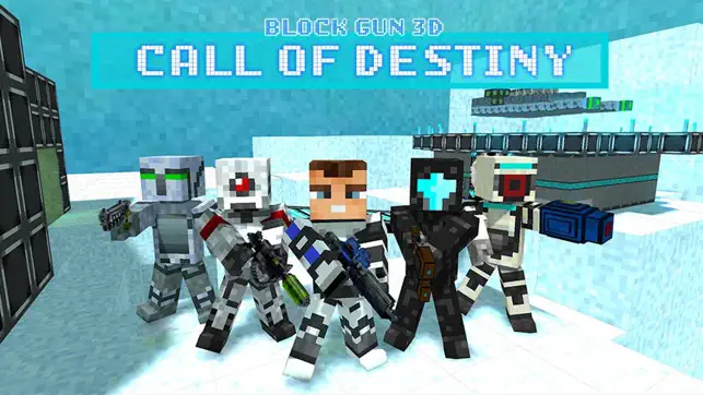 Block Gun 3D: Call of Destiny, game for IOS