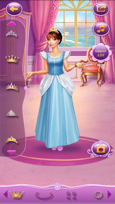 How to cancel & delete Dress Up Princess Adelina from iphone & ipad 1