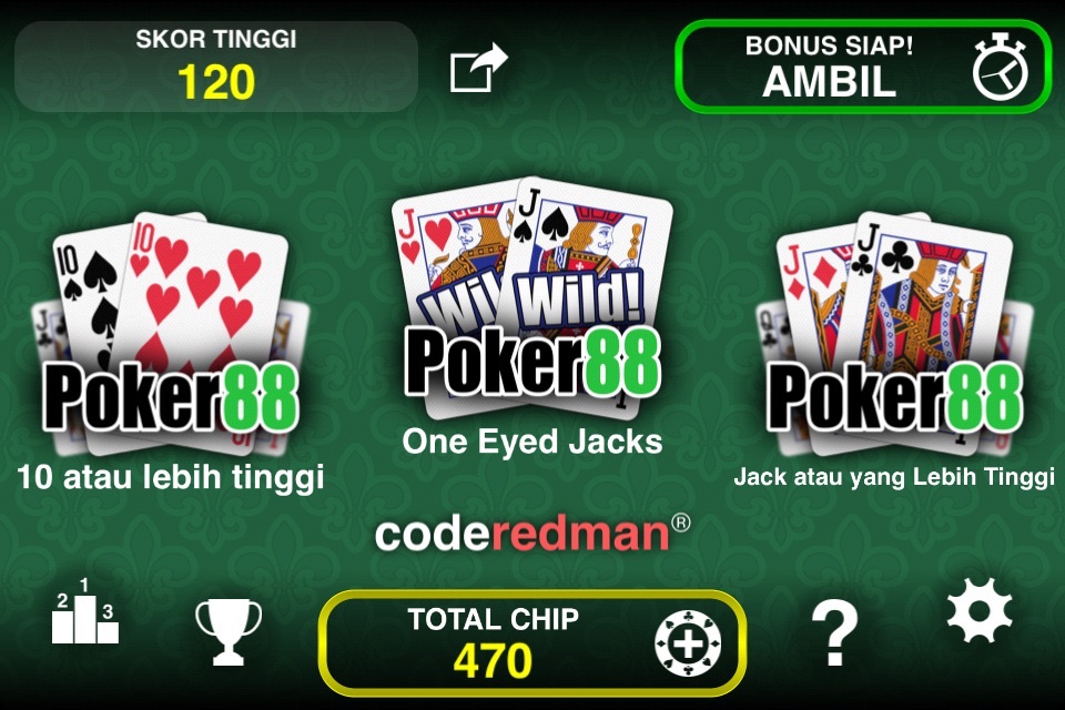 Poker 88 - Jacks or Better screenshot 3
