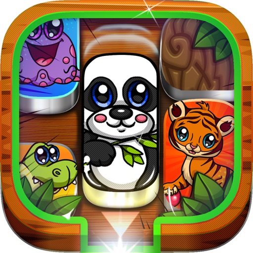 Move Me Sliding Block Puzzle Game For Anime Animal icon