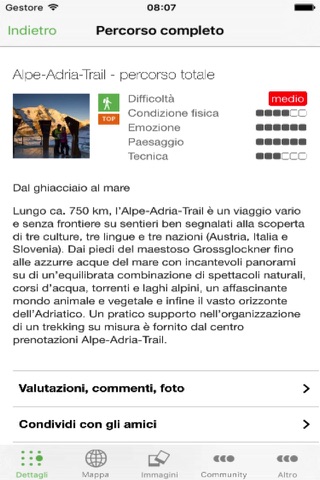 Alpe Adria Trail screenshot 3