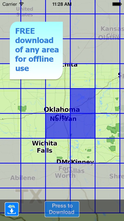 Aqua Map Oklahoma Lakes GPS HD screenshot-5